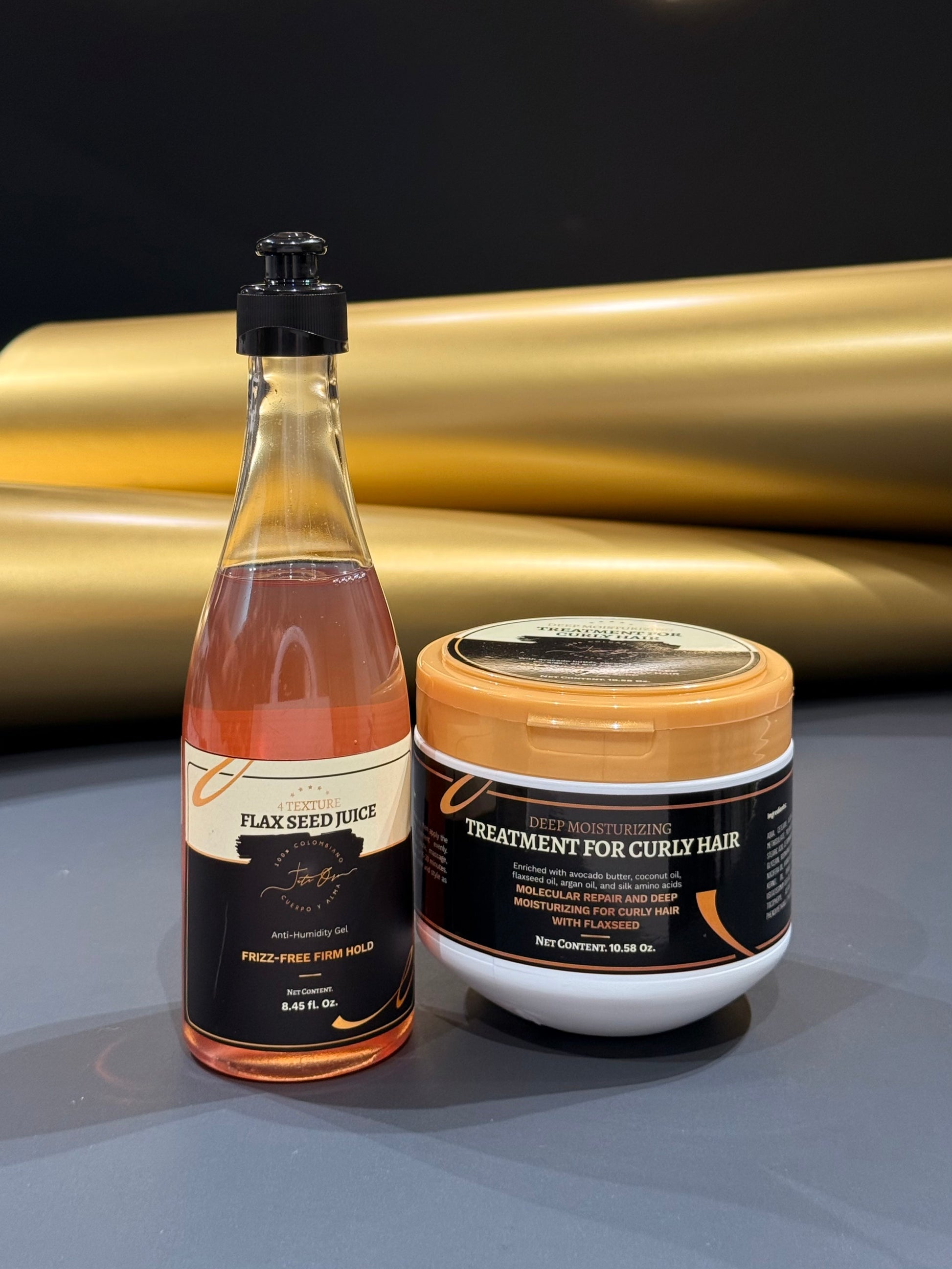 Tata Oro Curl Essentials Kit two-step curly hair set